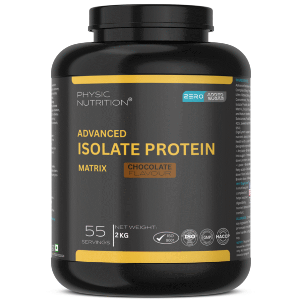 Physic Nutrition Iso Whey Protein 2 kg Chocolate Physic Nutrition Iso metrix 2kg