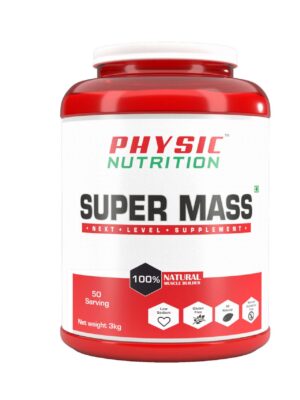 Physic Nutrition Super Mass Gainer 3kg front