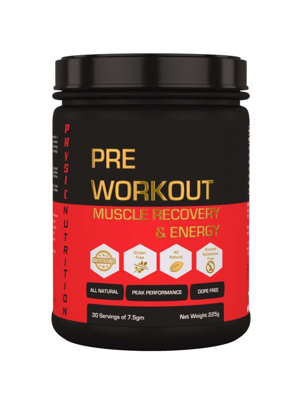 Physic nutritionpre workout front image