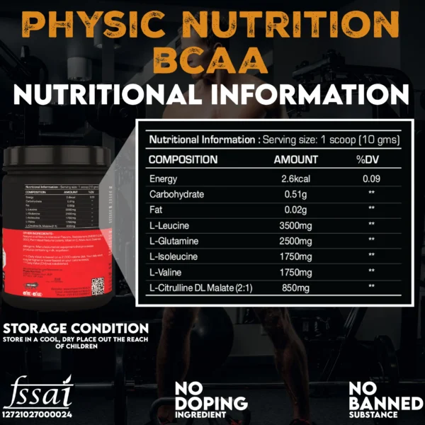 bcaa nutritional