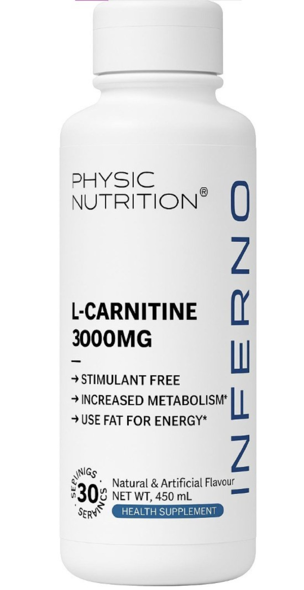 PN L carnitine 3000mg Physic Nutrition L-Carnitine Front Image